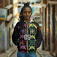 Custom Brazil And Haiti Football Hoodie Mix Brazilian Haitian Roots