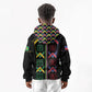 Custom Brazil And Haiti Football Kid Hoodie Mix Brazilian Haitian Roots