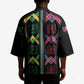 Custom Brazil And Haiti Football Kimono Mix Brazilian Haitian Roots