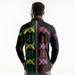 Custom Brazil And Haiti Football Long Sleeve Polo Shirt Mix Brazilian Haitian Roots