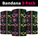Brazil And Haiti Football Neck Gaiter Mix Brazilian Haitian Roots