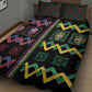 Brazil And Haiti Football Quilt Bed Set Mix Brazilian Haitian Roots