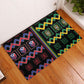 Brazil And Haiti Football Rubber Doormat Mix Brazilian Haitian Roots