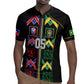 Custom Brazil And Haiti Football Rugby Jersey Mix Brazilian Haitian Roots