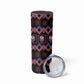 Brazil And Haiti Football Skinny Tumbler Mix Brazilian Haitian Roots