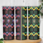 Brazil And Haiti Football Skinny Tumbler Mix Brazilian Haitian Roots