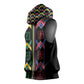 Custom Brazil And Haiti Football Sleeveless Hoodie Mix Brazilian Haitian Roots