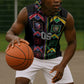 Custom Brazil And Haiti Football Sleeveless Hoodie Mix Brazilian Haitian Roots