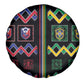 Brazil And Haiti Football Spare Tire Cover Mix Brazilian Haitian Roots