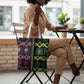 Brazil And Haiti Football Tote Bag Mix Brazilian Haitian Roots