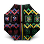 Brazil And Haiti Football Umbrella Mix Brazilian Haitian Roots