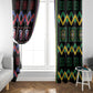 Brazil And Haiti Football Window Curtain Mix Brazilian Haitian Roots