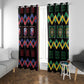 Brazil And Haiti Football Window Curtain Mix Brazilian Haitian Roots