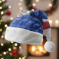 Personalized Cape Verde Christmas Santa Hat Black Santa Clause With The Manatee - African Pride