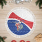 Cape Verde Christmas Tree Skirt Black Santa Clause With The Manatee - African Pride
