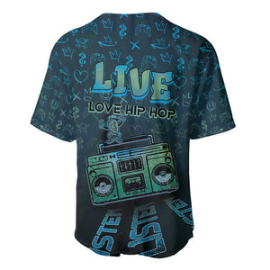 Dope Like Hip Hop Baseball Jersey Hiphop Graffiti Style - African Pride