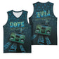 Dope Like Hip Hop Basketball Jersey Hiphop Graffiti Style - African Pride
