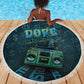 Dope Like Hip Hop Beach Blanket Hiphop Graffiti Style - African Pride