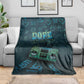 Dope Like Hip Hop Blanket Hiphop Graffiti Style - African Pride