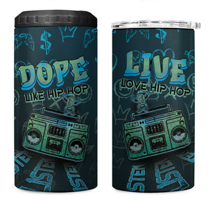 Dope Like Hip Hop 4 in 1 Can Cooler Tumbler Hiphop Graffiti Style - African Pride