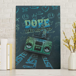 Dope Like Hip Hop Canvas Wall Art Hiphop Graffiti Style - African Pride