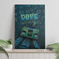 Dope Like Hip Hop Canvas Wall Art Hiphop Graffiti Style - African Pride