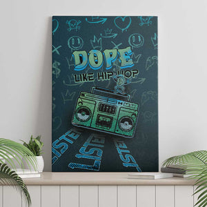 Dope Like Hip Hop Canvas Wall Art Hiphop Graffiti Style - African Pride