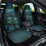 Dope Like Hip Hop Car Seat Cover Hiphop Graffiti Style - African Pride