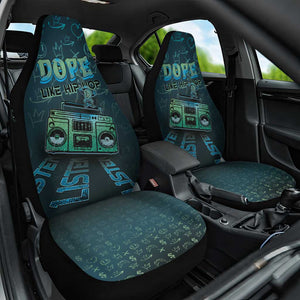 Dope Like Hip Hop Car Seat Cover Hiphop Graffiti Style - African Pride