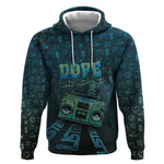 Dope Like Hip Hop Hoodie Hiphop Graffiti Style - African Pride