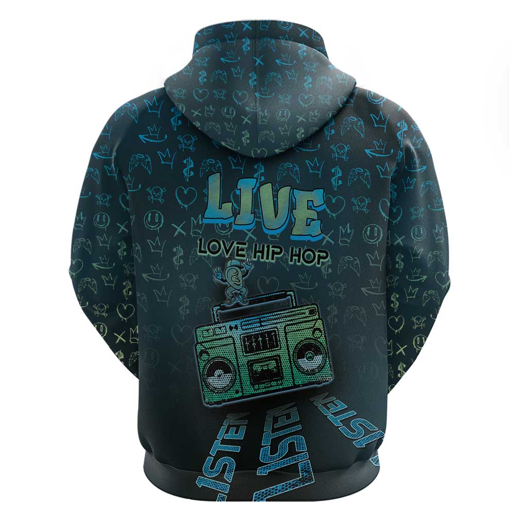 Dope Like Hip Hop Hoodie Hiphop Graffiti Style - African Pride