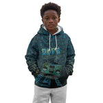 Dope Like Hip Hop Kid Hoodie Hiphop Graffiti Style - African Pride