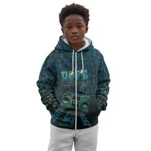 Dope Like Hip Hop Kid Hoodie Hiphop Graffiti Style - African Pride