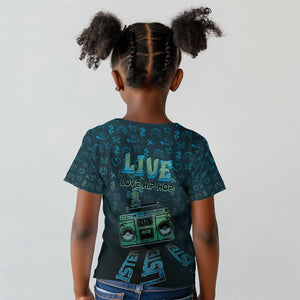Dope Like Hip Hop Kid T shirt Hiphop Graffiti Style - African Pride