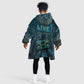 Dope Like Hip Hop Kid Wearable Blanket Hoodie Hiphop Graffiti Style - African Pride