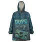 Dope Like Hip Hop Kid Wearable Blanket Hoodie Hiphop Graffiti Style - African Pride