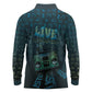 Dope Like Hip Hop Long Sleeve Polo Shirt Hiphop Graffiti Style - African Pride