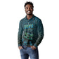 Dope Like Hip Hop Long Sleeve Polo Shirt Hiphop Graffiti Style - African Pride