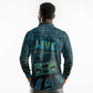 Dope Like Hip Hop Long Sleeve Polo Shirt Hiphop Graffiti Style - African Pride