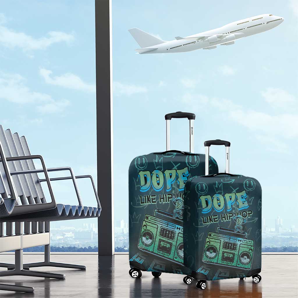 Dope Like Hip Hop Luggage Cover Hiphop Graffiti Style - African Pride