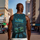 Dope Like Hip Hop Men Tank Top Hiphop Graffiti Style - African Pride