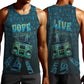 Dope Like Hip Hop Men Tank Top Hiphop Graffiti Style - African Pride