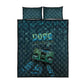 Dope Like Hip Hop Quilt Bed Set Hiphop Graffiti Style - African Pride