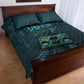 Dope Like Hip Hop Quilt Bed Set Hiphop Graffiti Style - African Pride