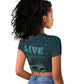 Dope Like Hip Hop Raglan Cropped T shirt Hiphop Graffiti Style - African Pride