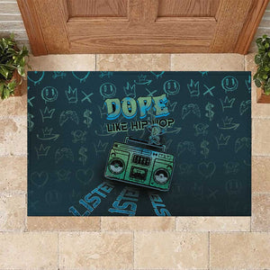 Dope Like Hip Hop Rubber Doormat Hiphop Graffiti Style - African Pride
