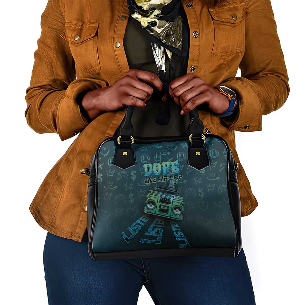 Dope Like Hip Hop Shoulder Handbag Hiphop Graffiti Style - African Pride