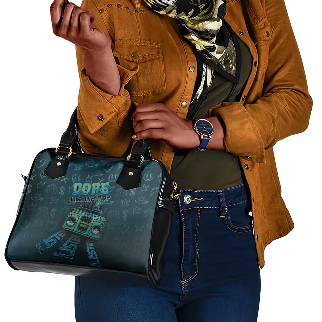 Dope Like Hip Hop Shoulder Handbag Hiphop Graffiti Style - African Pride