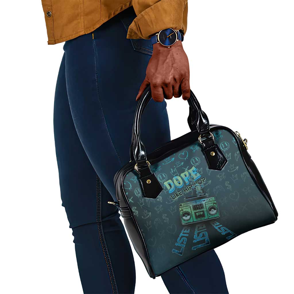 Dope Like Hip Hop Shoulder Handbag Hiphop Graffiti Style - African Pride