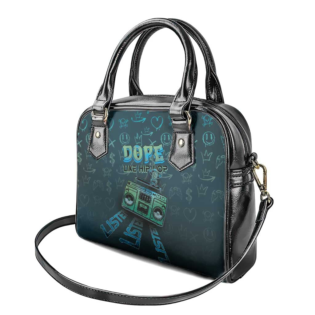 Dope Like Hip Hop Shoulder Handbag Hiphop Graffiti Style - African Pride